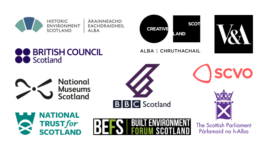 Logos of ten of SGSAH's external partner organisations