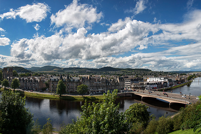 The city of Inverness